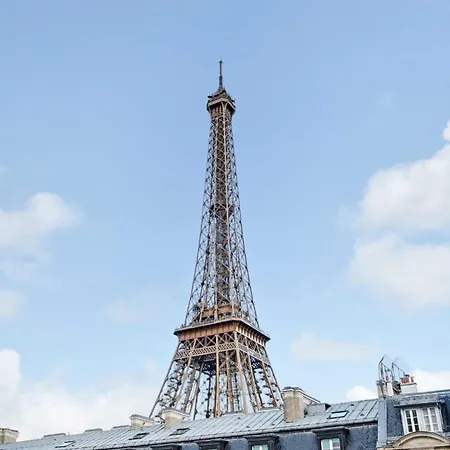 Charming Appt With A-c- 1bd-2p - Tour Eiffel *